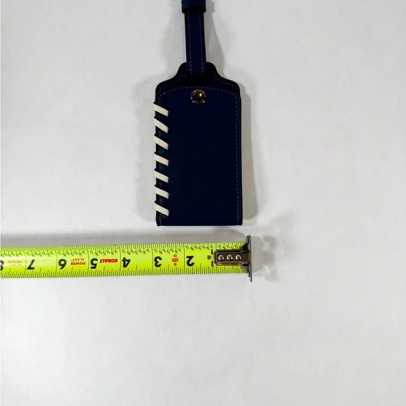 Coach Dark Blue Luggage Tag, set of 2 - Picture 6 of 7